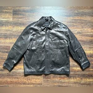 Joseph A. Bank Men’s Leather Jacket XL